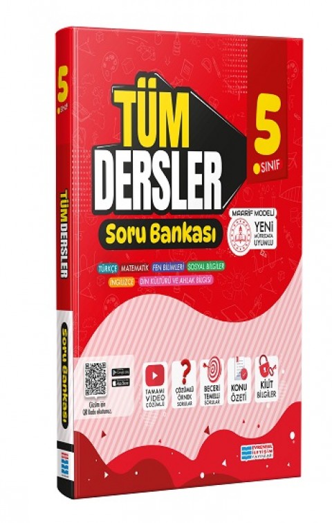 5.Sınıf Tüm Dersler Video Çözümlü Soru Bankası